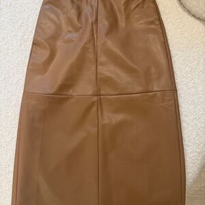 Joe Jean’s Faux Leather Pencil Skirt- Size Small